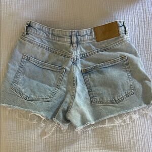 Light Blue Denim Women Shorts